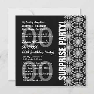 Invitación Un año sorprendente cumpleaños moderno blanco blan