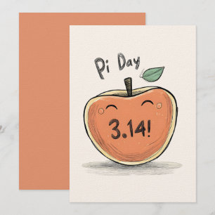 Invitación Un Apple al día no resolverá por X - Meme de Pi Da