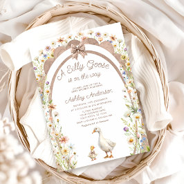 Invitación Un Baby Shower caprichoso y caprichoso