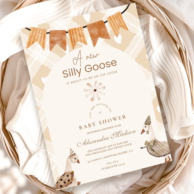 Invitación Un Baby Shower caprichoso y caprichoso (Subido por el creador)