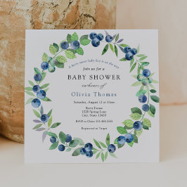 Invitación Un Baby Shower de Berry Sweeberry