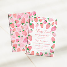 Un Baby Shower de fresa dulce de Berry