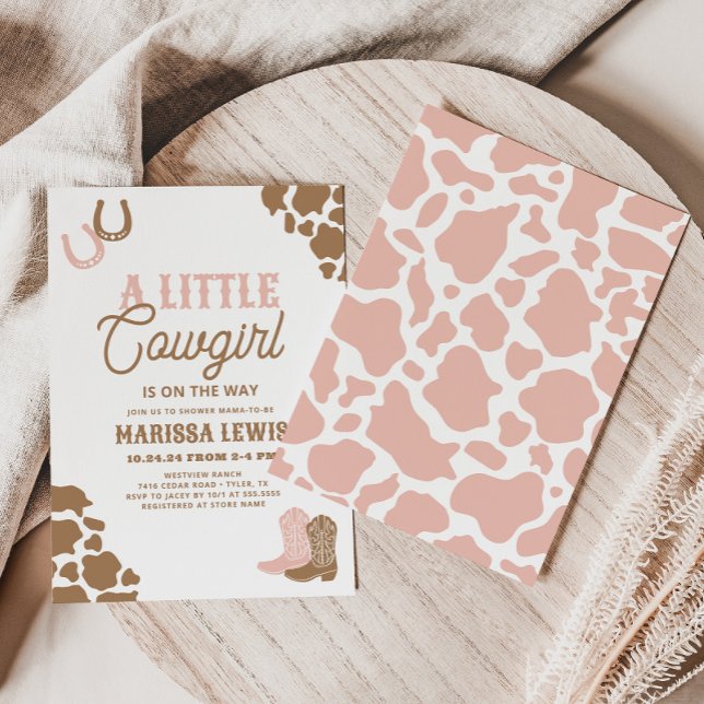 Invitación Un Baby Shower de niñita (Subido por el creador)