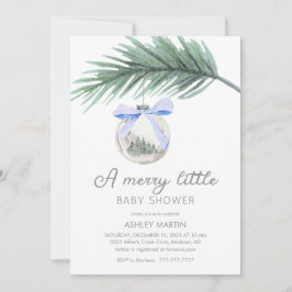 Invitación Un Baby Shower muy dulce | Boy Baby Shower