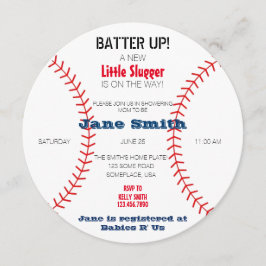 Invitación Un Baby Shower un poco más negro