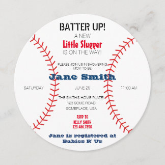 Invitación Un Baby Shower un poco más negro