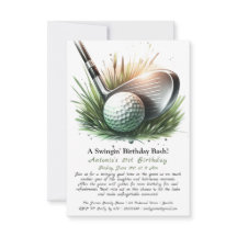 ¡Un Bash de Cumpleaños de Swingin!