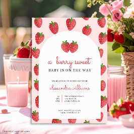 Invitación Un Bebé dulce está en camino a Baby Shower