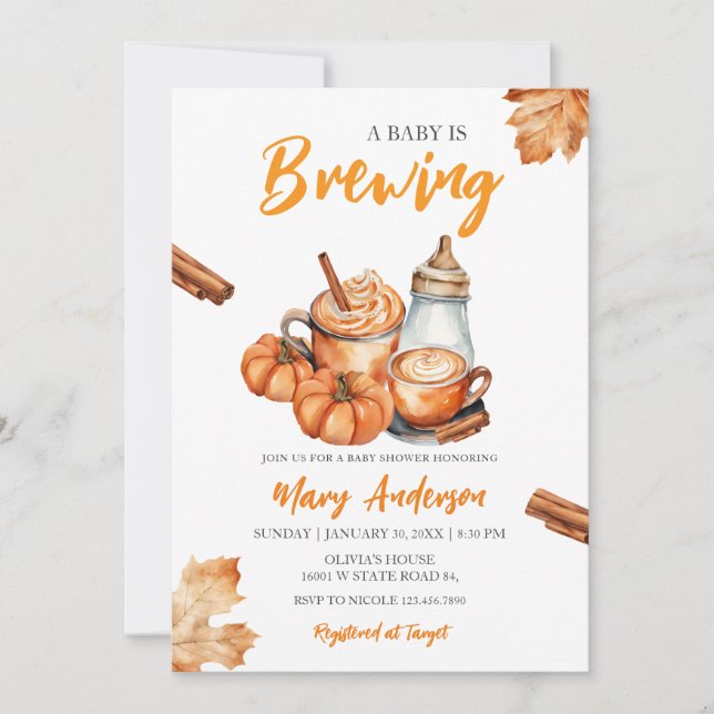Invitación Un bebé está preparando Baby Shower de una botella (Anverso)
