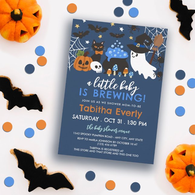 Invitación Un bebé está preparando un Baby Shower de Hallowee (Subido por el creador)