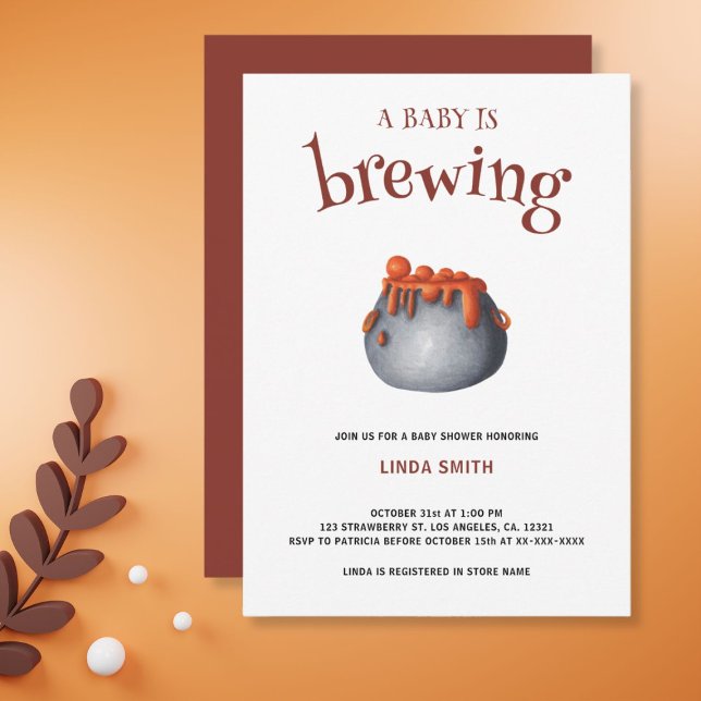 Invitación Un bebé está preparando un Baby Shower neutral de  (Subido por el creador)