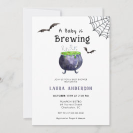 Invitación Un bebé está preparando una ducha de bebé en Hallo