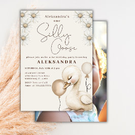 Invitación Un bebé neutral y morboso de una serena ganosa