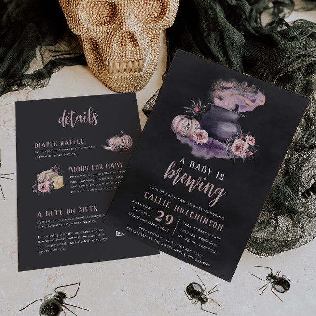 Invitación Un bebé se está preparando todo en un Baby Shower  (Subido por el creador)