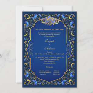 Invitación Un Boda de asuntos reales