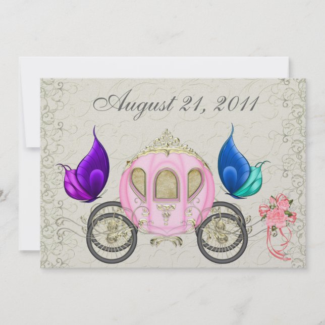 Invitación Un Boda real/Fiesta de gala - SRF (Anverso)