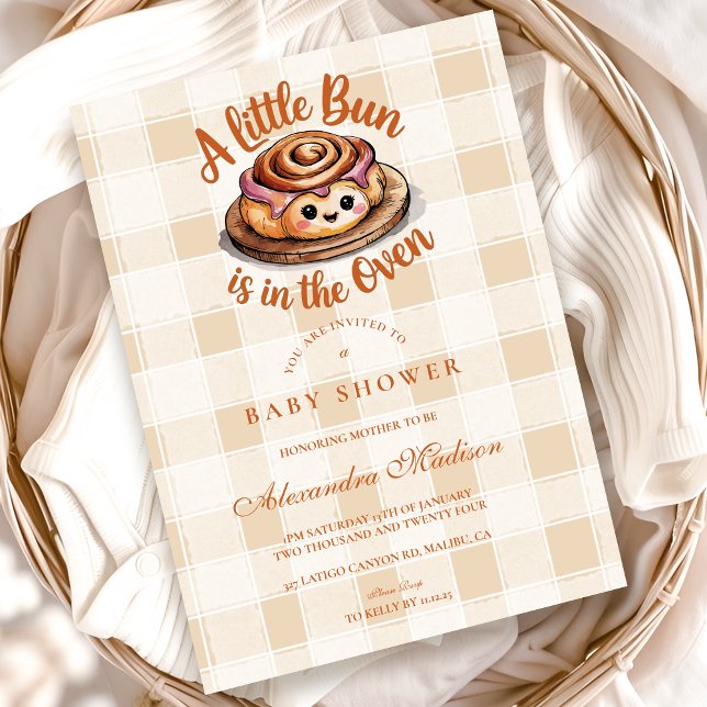 Invitación Un bollo en el Baby Shower de los cuervos (Subido por el creador)