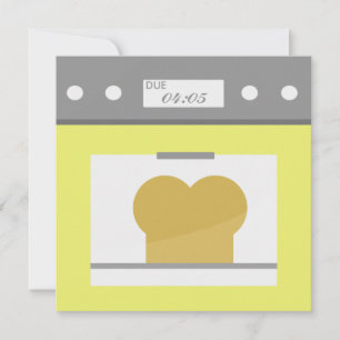 Invitación Un bollo en el horno