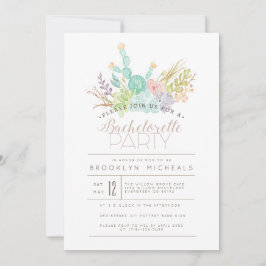 Invitación Un Bouquet delicioso | Fiesta de Bachelorette Wate