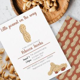 Invitación Un cacahuete en camino