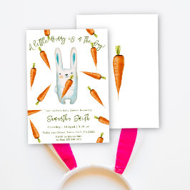 Invitación ¡Un conejo está en camino! Baby Shower