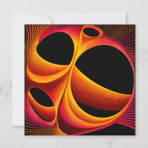 Invitación Un cuadrado fractal de Mandelbrot muy manipulado