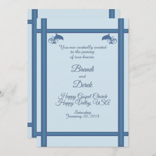 Invitación Un delfín