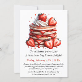 Invitación ¡Un Descanso De Brunch El día de San Valentín!