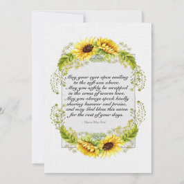 Invitación Un Día Agradable Para Un Boda -