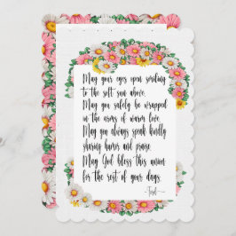 Invitación Un Día Agradable Para Un Boda - Volver