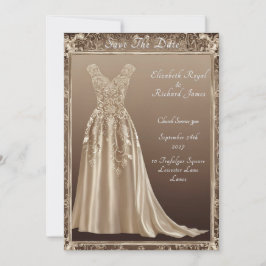 Invitación Un día para recordar el vestido Boda