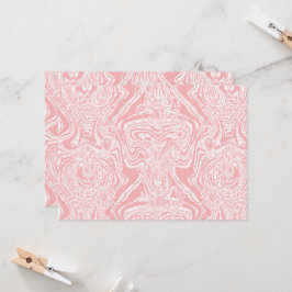 Invitación un diseño abstracto rosa y blanco sobre un fondo b