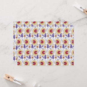 Invitación Un diseño vibrante con creativo amarillo y naranja