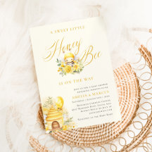 Un dulce baby shower de abejas melíferas