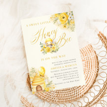 Un dulce baby shower de abejas melíferas