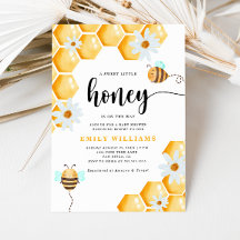 Un dulce Baby Shower de pequeña miel