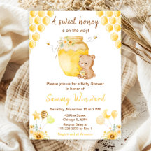 Un dulce besito de miel Baby Shower
