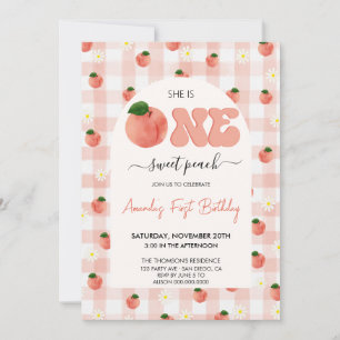 Invitación Un dulce cumpleaños de cada piet