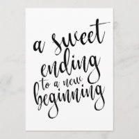 Un dulce final para un nuevo comienzo señal asequi