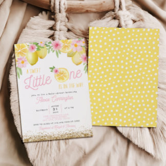 Invitación Un dulce limón limón