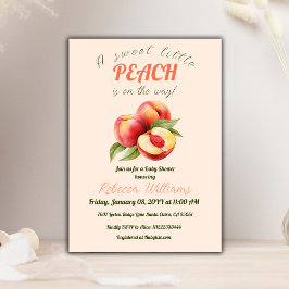 Invitación Un dulce poco de Baby Shower de verano