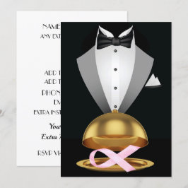 Invitación Un elegante evento de concienciación sobre el cánc