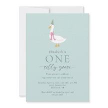 Un estúpido goose primer cumpleaños