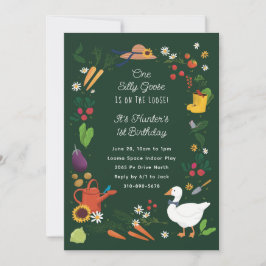 Invitación Un estúpido tema del Jardín de los Agricultores de