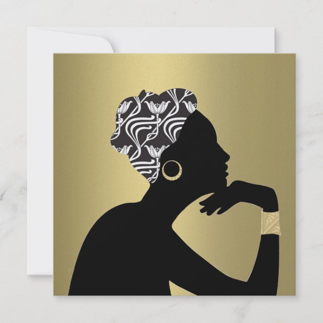 Invitación Un evento elegantemente regio - SRF (Anverso)