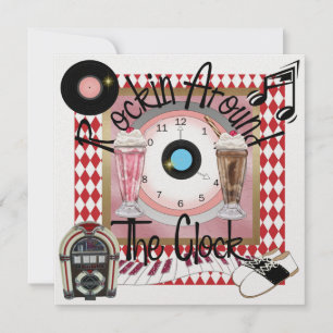 Invitación Un Fiesta de Royale Rockin - SRF