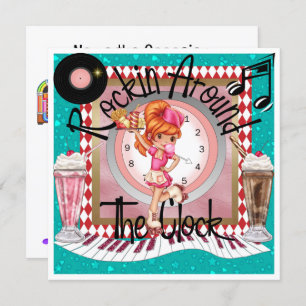 Invitación Un Fiesta de Royale Rockin - SRF