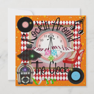 Invitación Un Fiesta de Royale Rockin - SRF