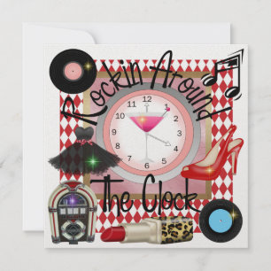 Invitación Un Fiesta de Royale Rockin - SRF