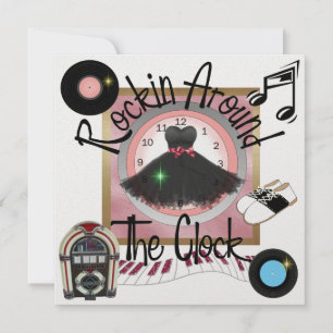 Invitación Un Fiesta de Royale Rockin - SRF